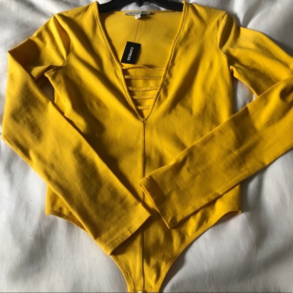 New EXPRESS BODYSUIT TOP - Picture 1 of 2